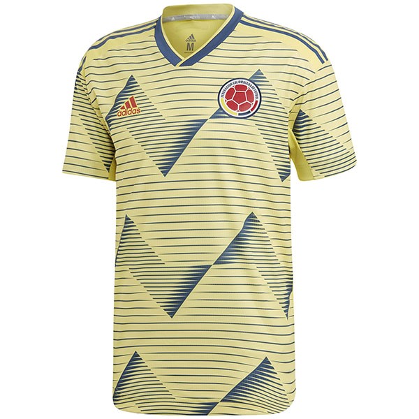 Maillot Football Columbia Domicile 2019 Jaune